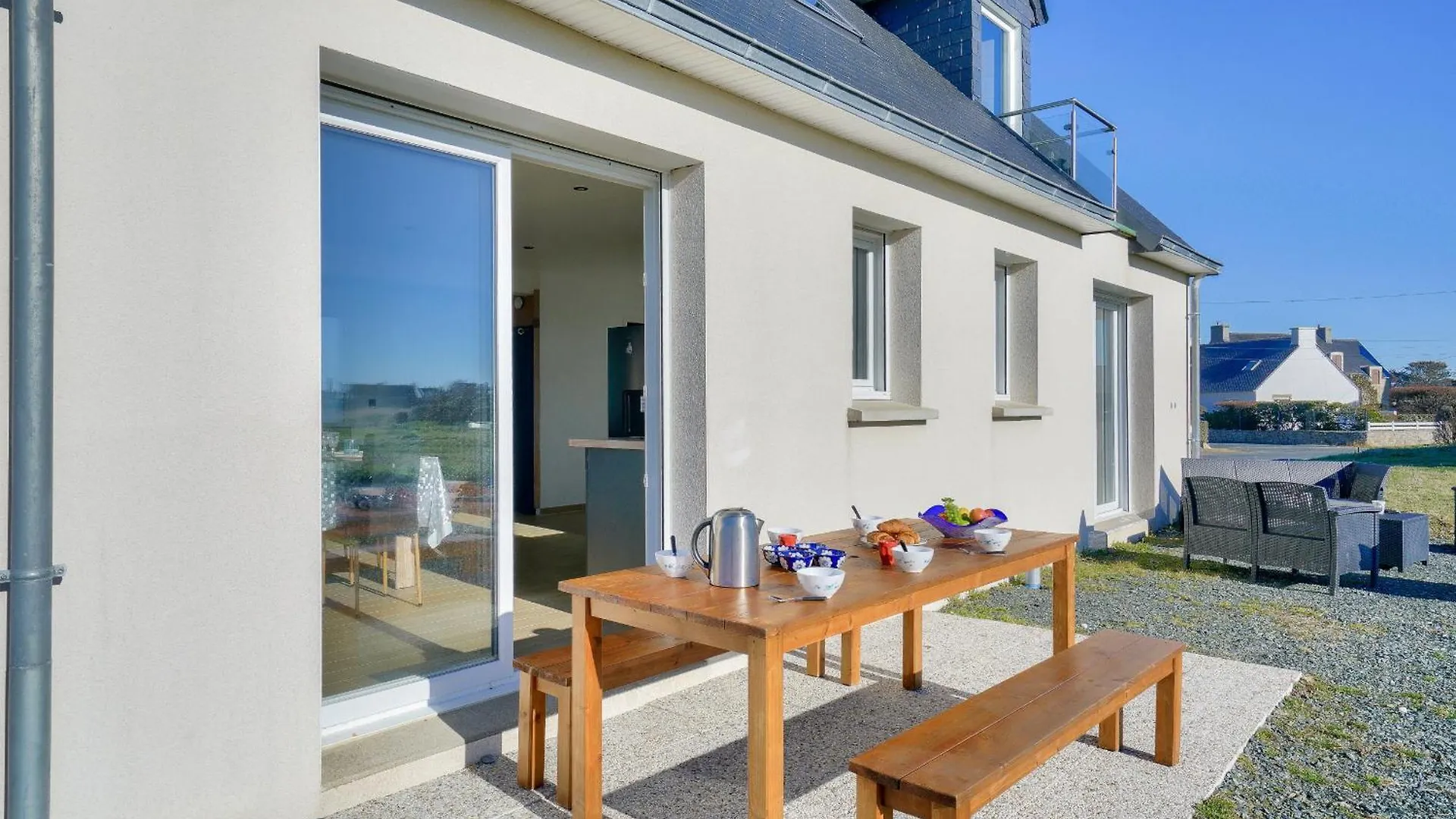 Sejour Breton A 7 Avec Vue Sur Le Phare D'Eckmuehl Villa Penmarc'h